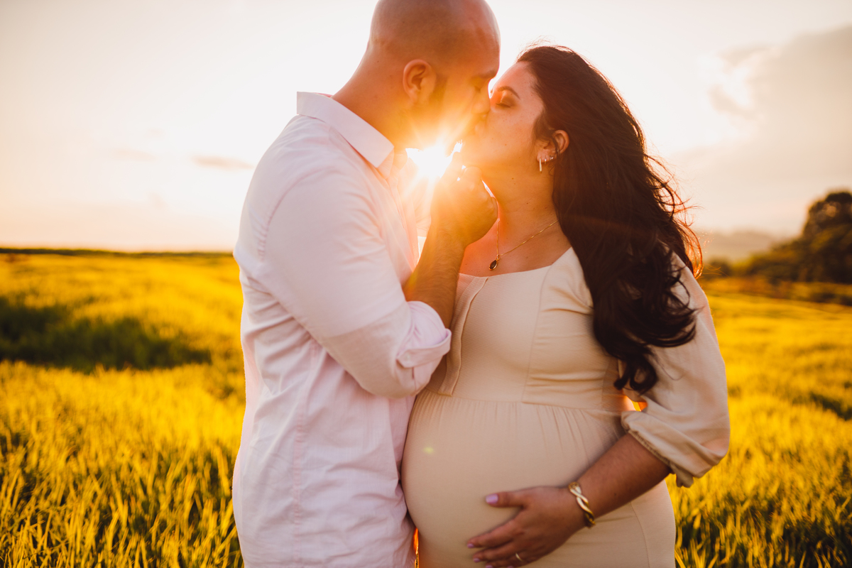 Fotografa familia Curitiba - Gestante externo Lavandario carambei