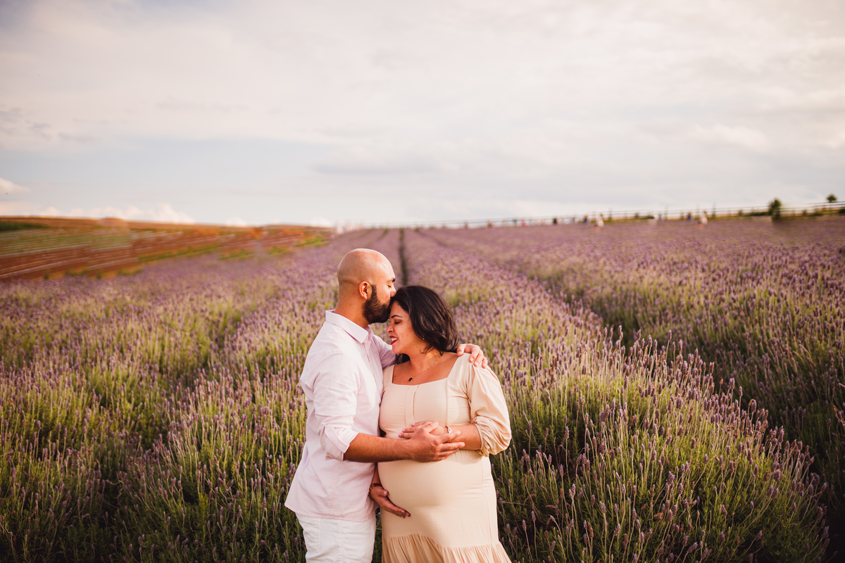 Fotografa familia Curitiba - Gestante externo Lavandario carambei