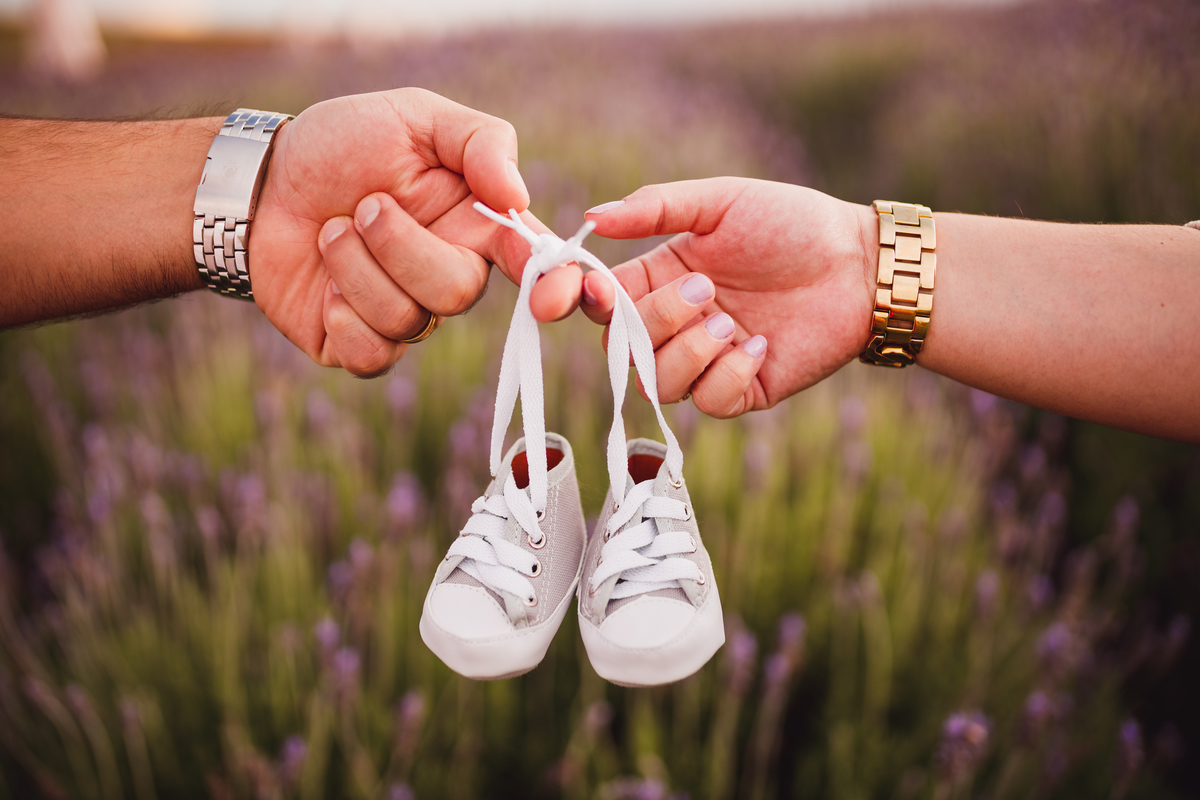 Fotografa familia Curitiba - Gestante externo Lavandario carambei