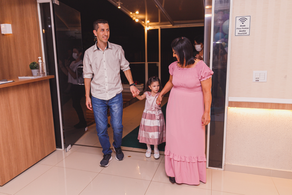 Fotografa familia Curitiba - Buffet Fina Festas menina 6 anos princesa Ariel
