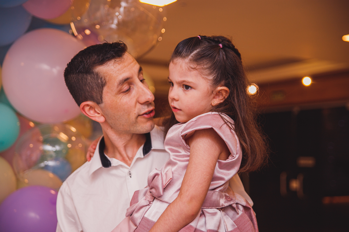 Fotografa familia Curitiba - Buffet Fina Festas menina 6 anos princesa Ariel