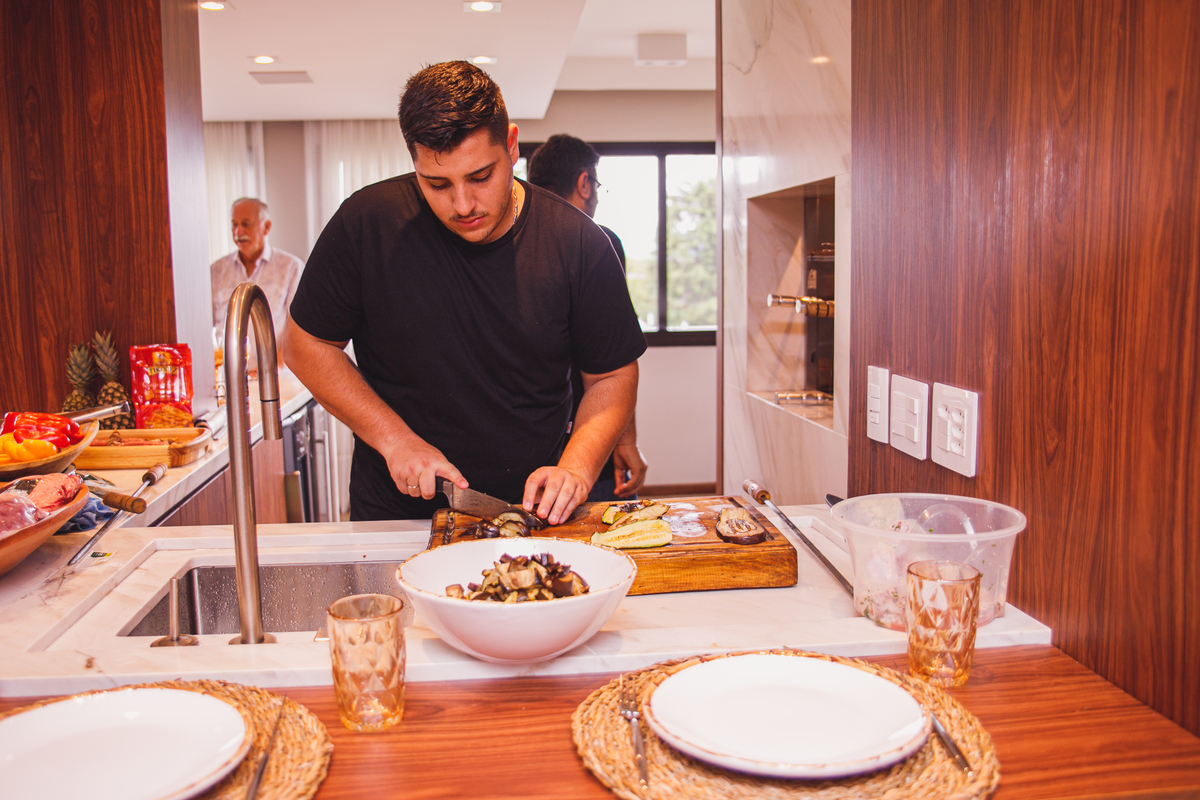 Fotografa familia Curitiba - Aniversário em casa 