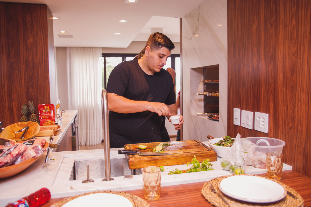 Fotografa familia Curitiba - Aniversário em casa 