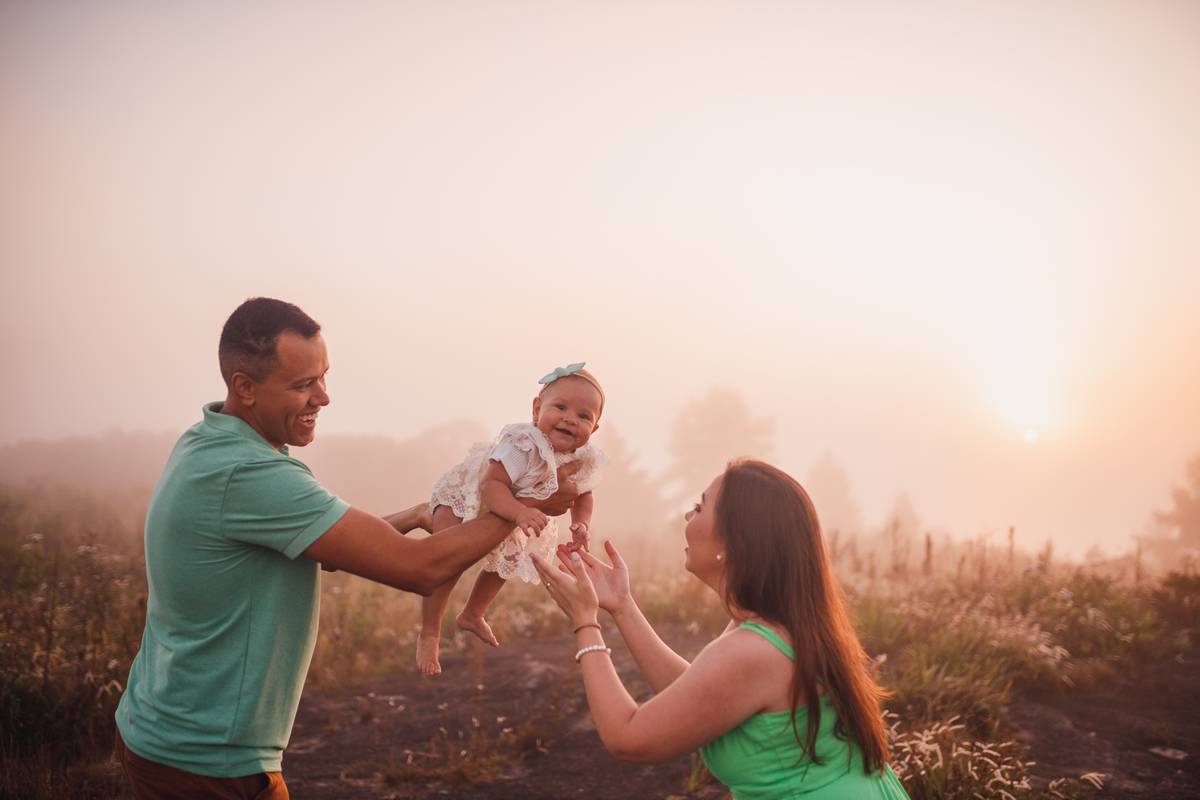 Fotografa familia Curitiba - mirante do Cristo e ritmarsun ensaio externo