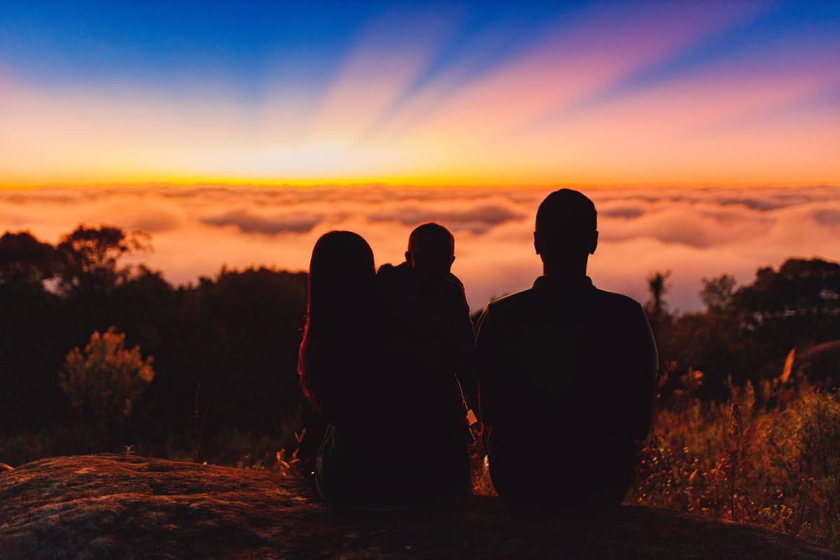 Fotografa familia Curitiba - mirante do Cristo e ritmarsun ensaio externo