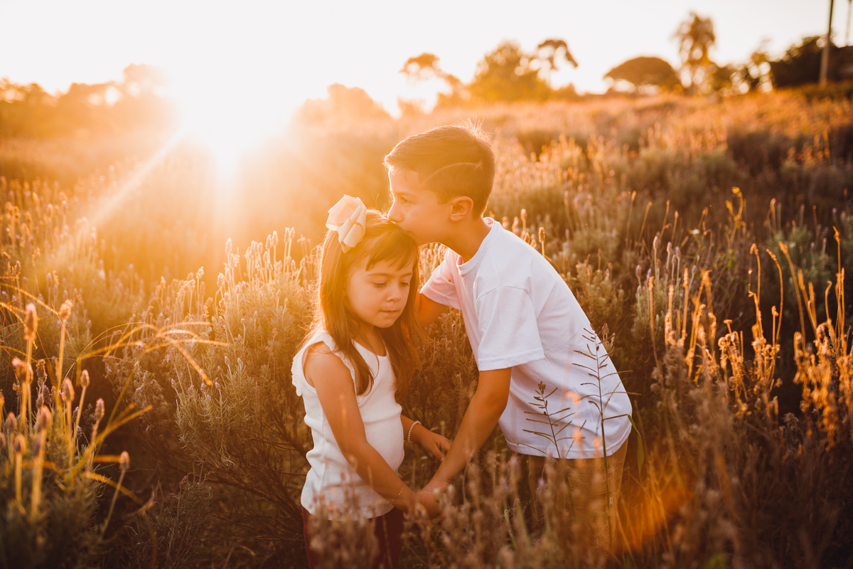 Fotografa familia Curitiba - Gestante externo Lavandario