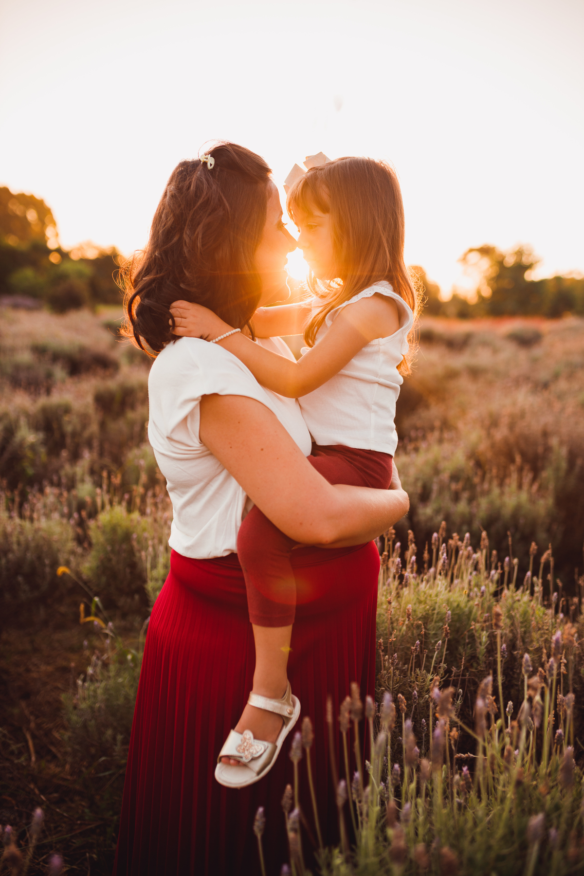 Fotografa familia Curitiba - Gestante externo Lavandario