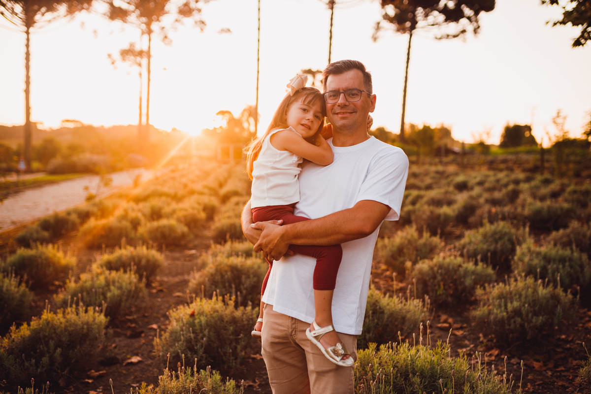 Fotografa familia Curitiba - Gestante externo Lavandario