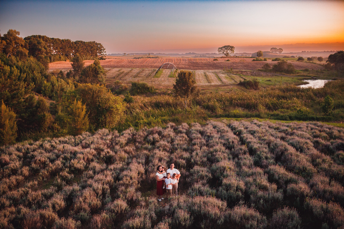Fotografa familia Curitiba - Gestante externo Lavandario