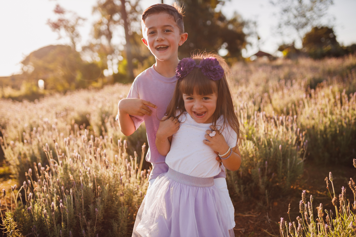 Fotografa familia Curitiba - Gestante externo Lavandario