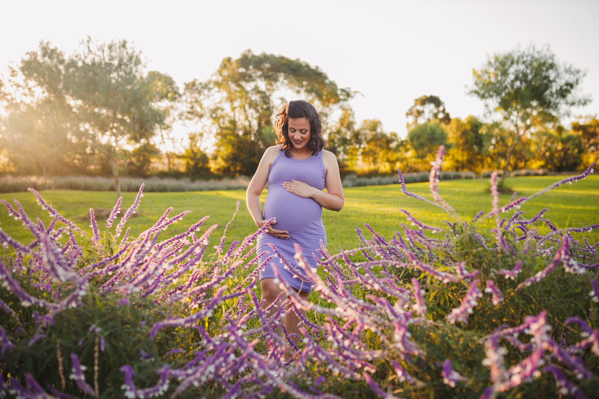 Fotografa familia Curitiba - Gestante externo Lavandario