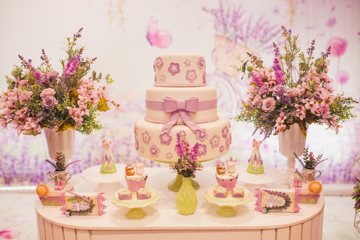 Fotografa familia Curitiba - aniversario 1 ano menina lavanda 