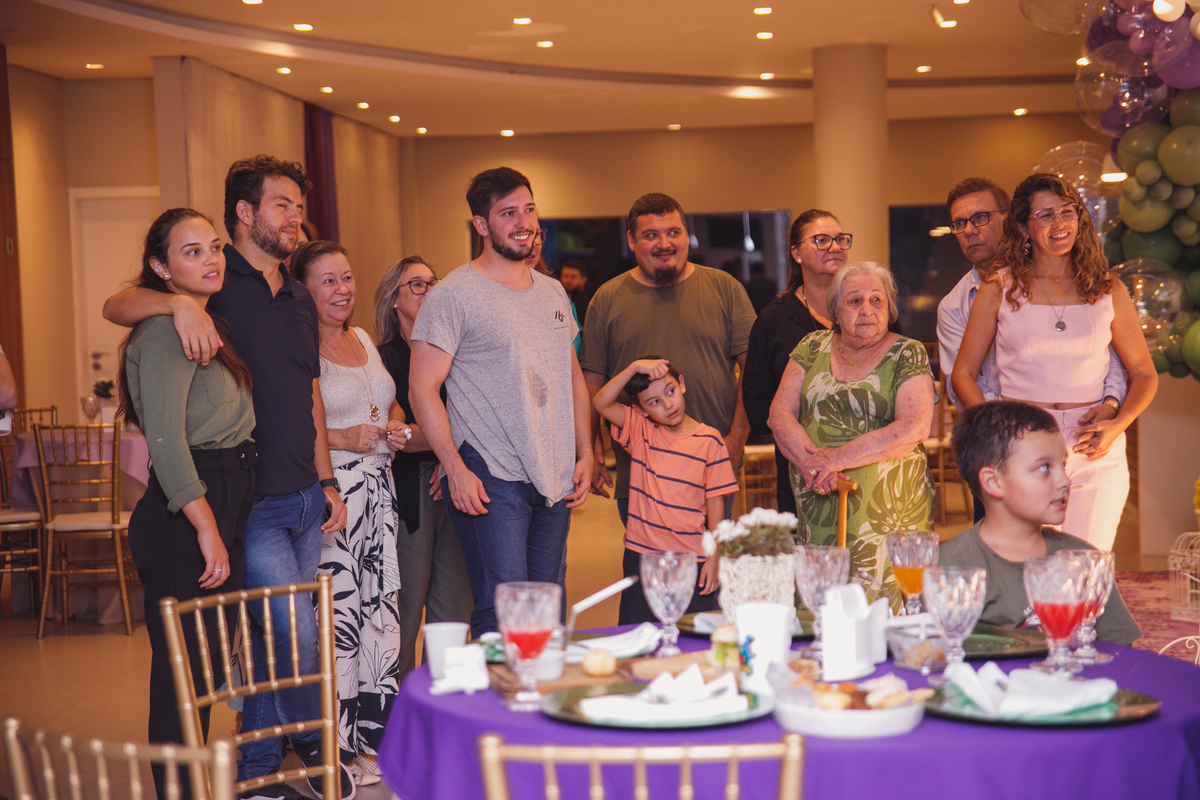 Fotografa familia Curitiba - aniversario 1 ano menina lavanda 