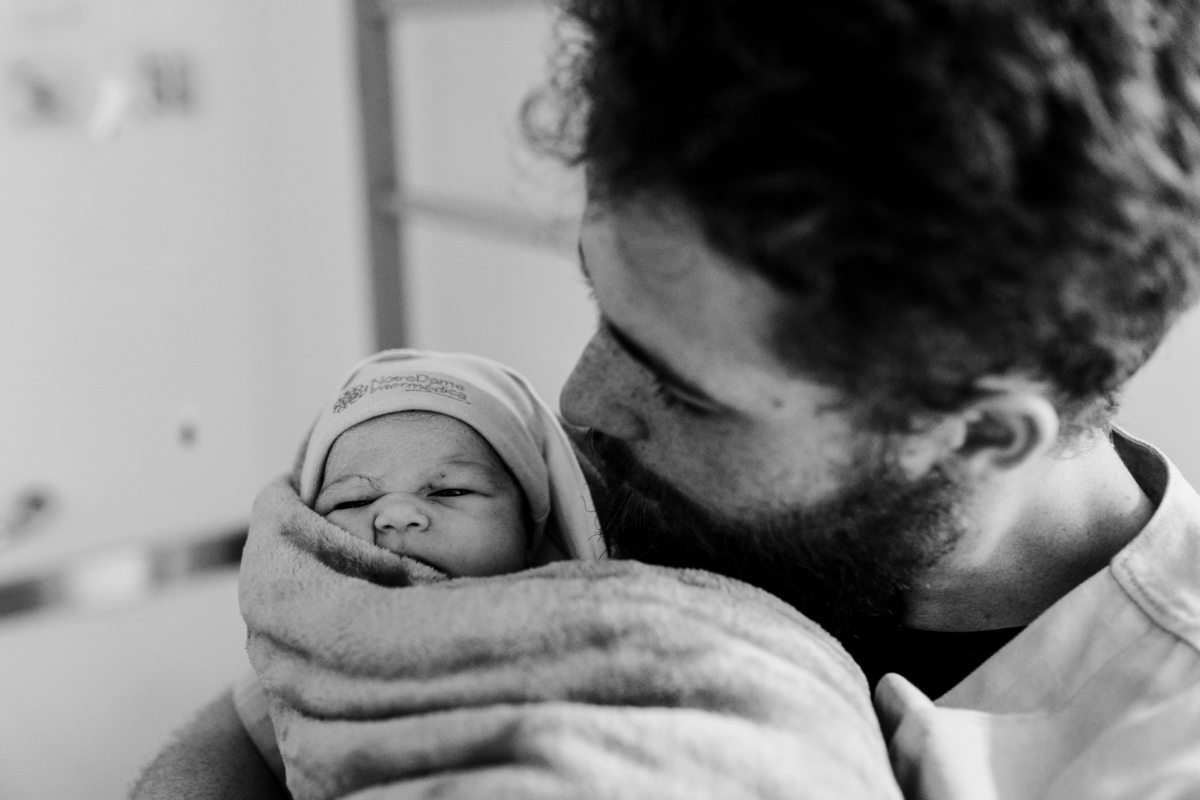 Fotografa familia Curitiba - Nascimento hospital santa Brigida