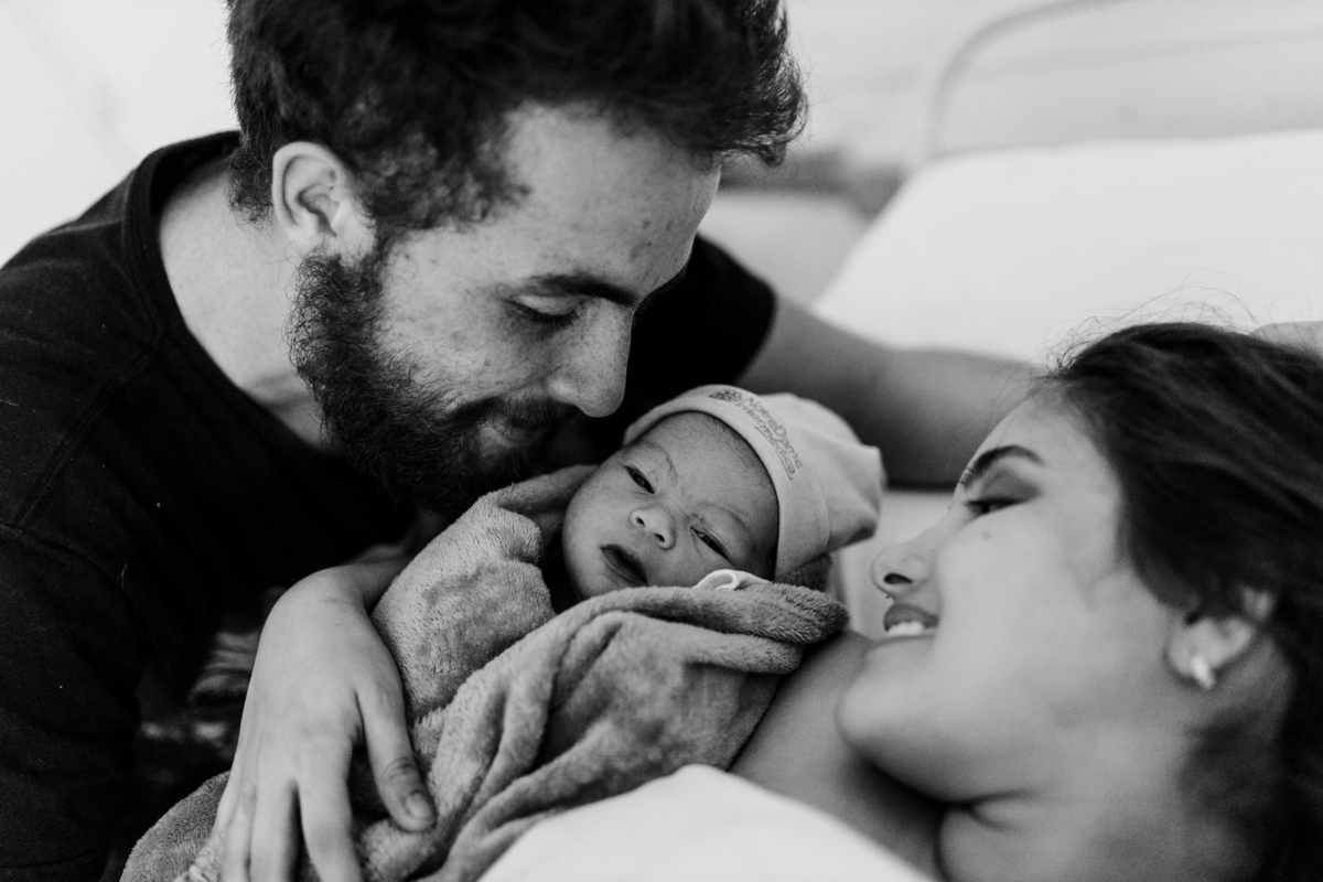 Fotografa familia Curitiba - Nascimento hospital santa Brigida