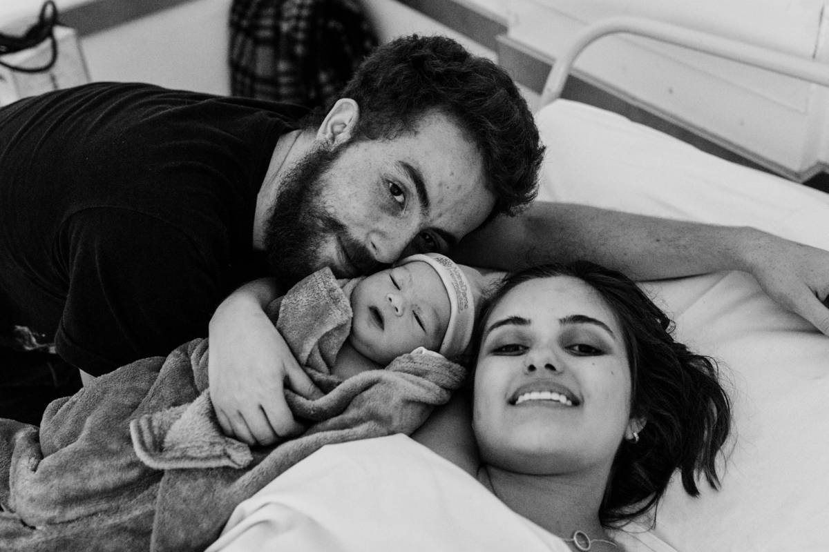 Fotografa familia Curitiba - Nascimento hospital santa Brigida