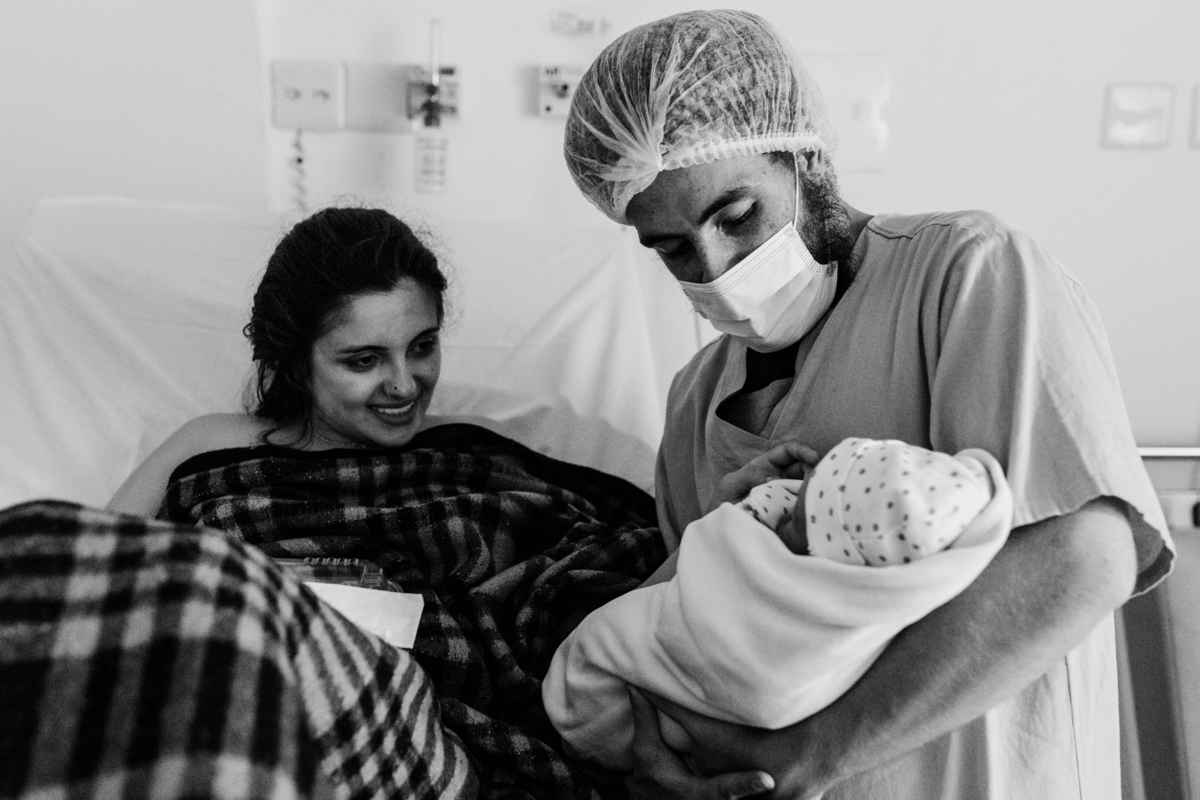 Fotografa familia Curitiba - Nascimento hospital santa Brigida