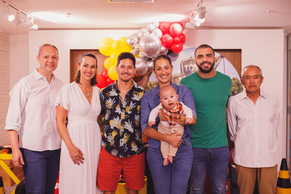 Fotografa familia Curitiba - Vila vilô McQueen aniversario menino