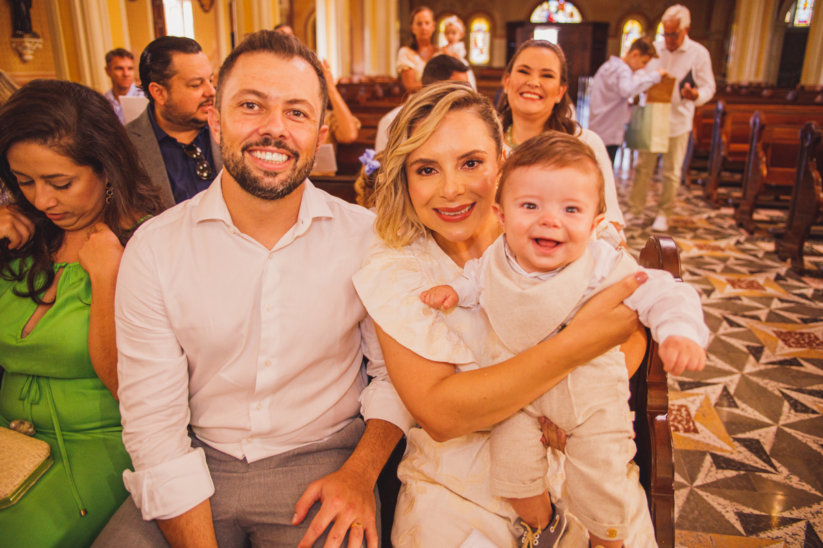 Fotografa familia Curitiba - batizado Santa Terezinha bebe