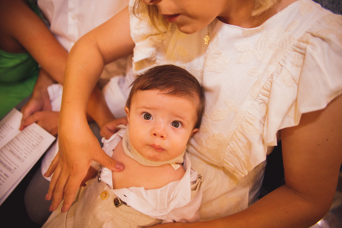 Fotografa familia Curitiba - batizado Santa Terezinha bebe