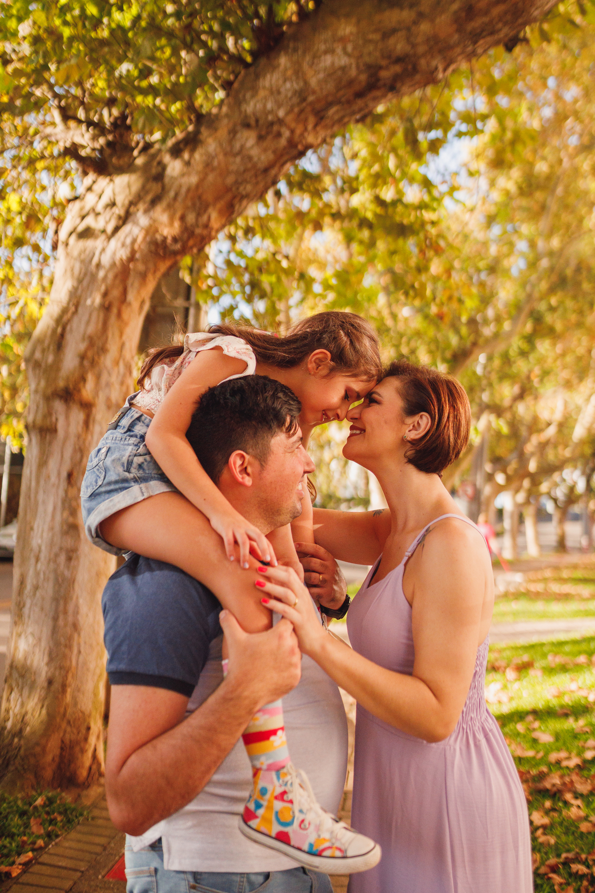 Fotografa familia Curitiba - Ensaio externo doceira menina 7 anos