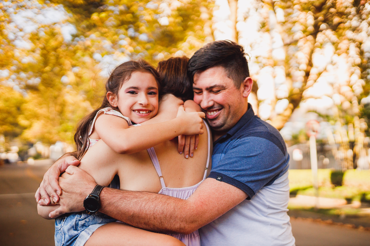 Fotografa familia Curitiba - Ensaio externo doceira menina 7 anos