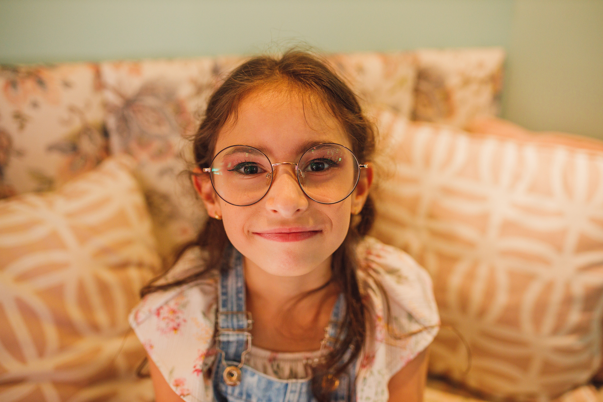 Fotografa familia Curitiba - Ensaio externo doceira menina 7 anos