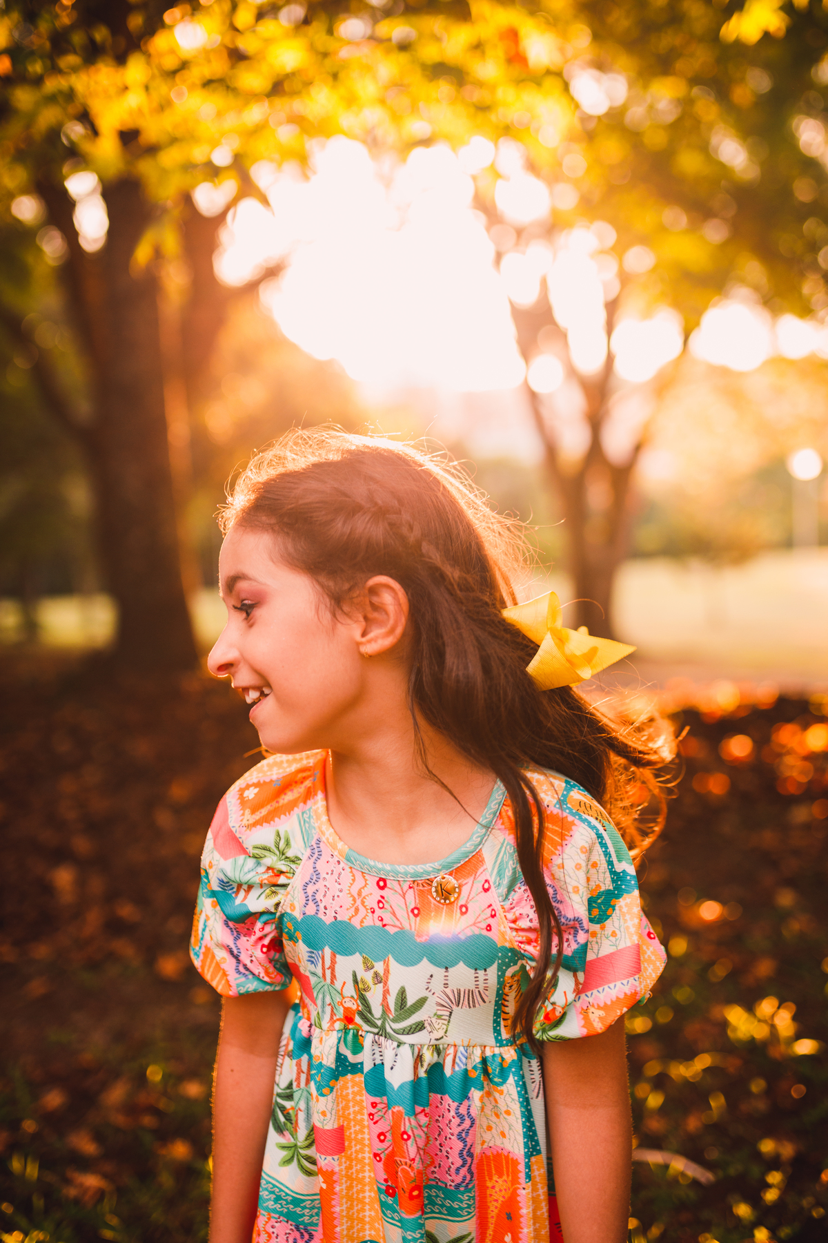 Fotografa familia Curitiba - Ensaio externo doceira menina 7 anos
