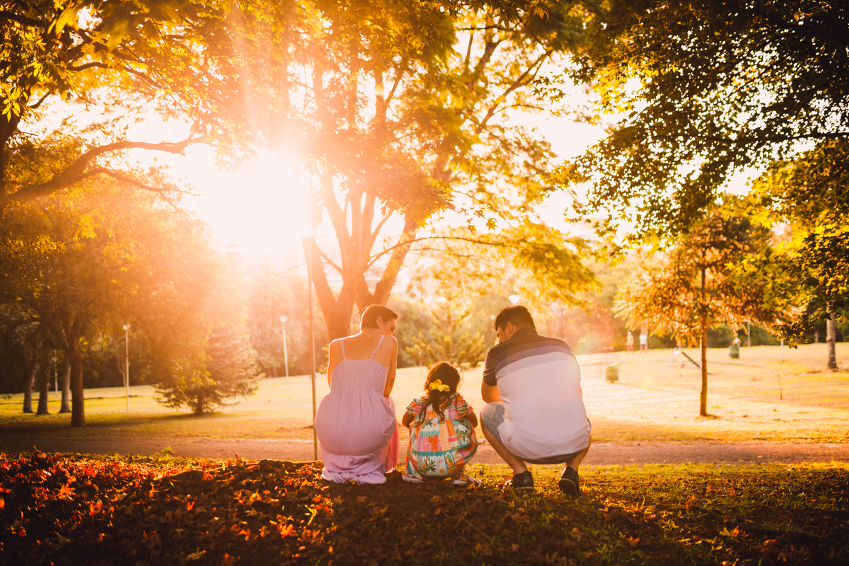 Fotografa familia Curitiba - Ensaio externo doceira menina 7 anos
