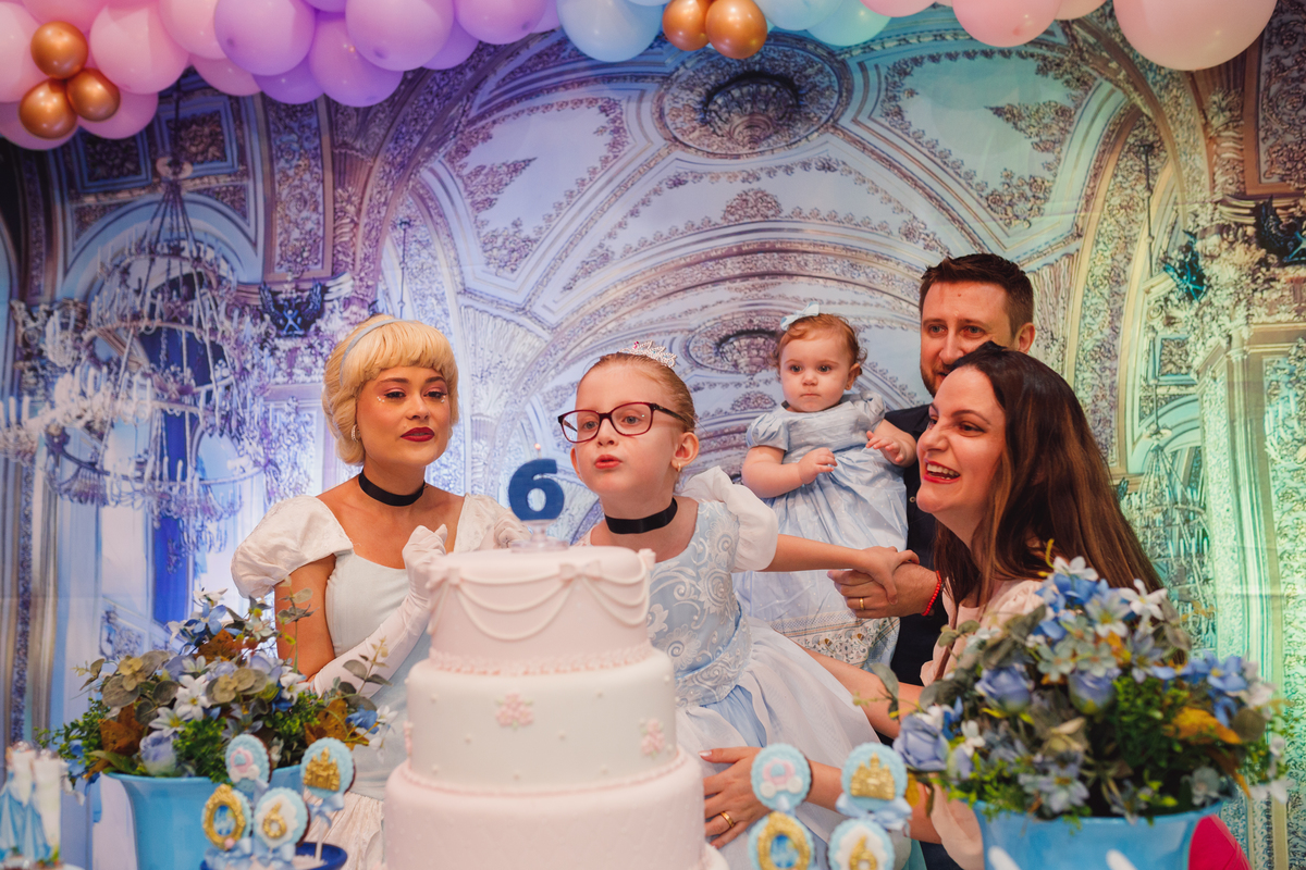 Fotografa familia Curitiba - Aniversario Cinderela guri guria