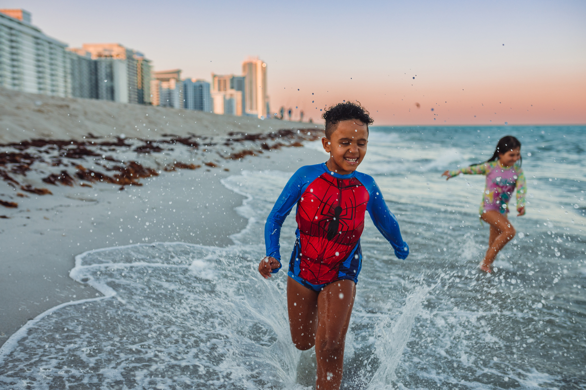 Fotografa Familia Curitiba - Disney Miami praia 