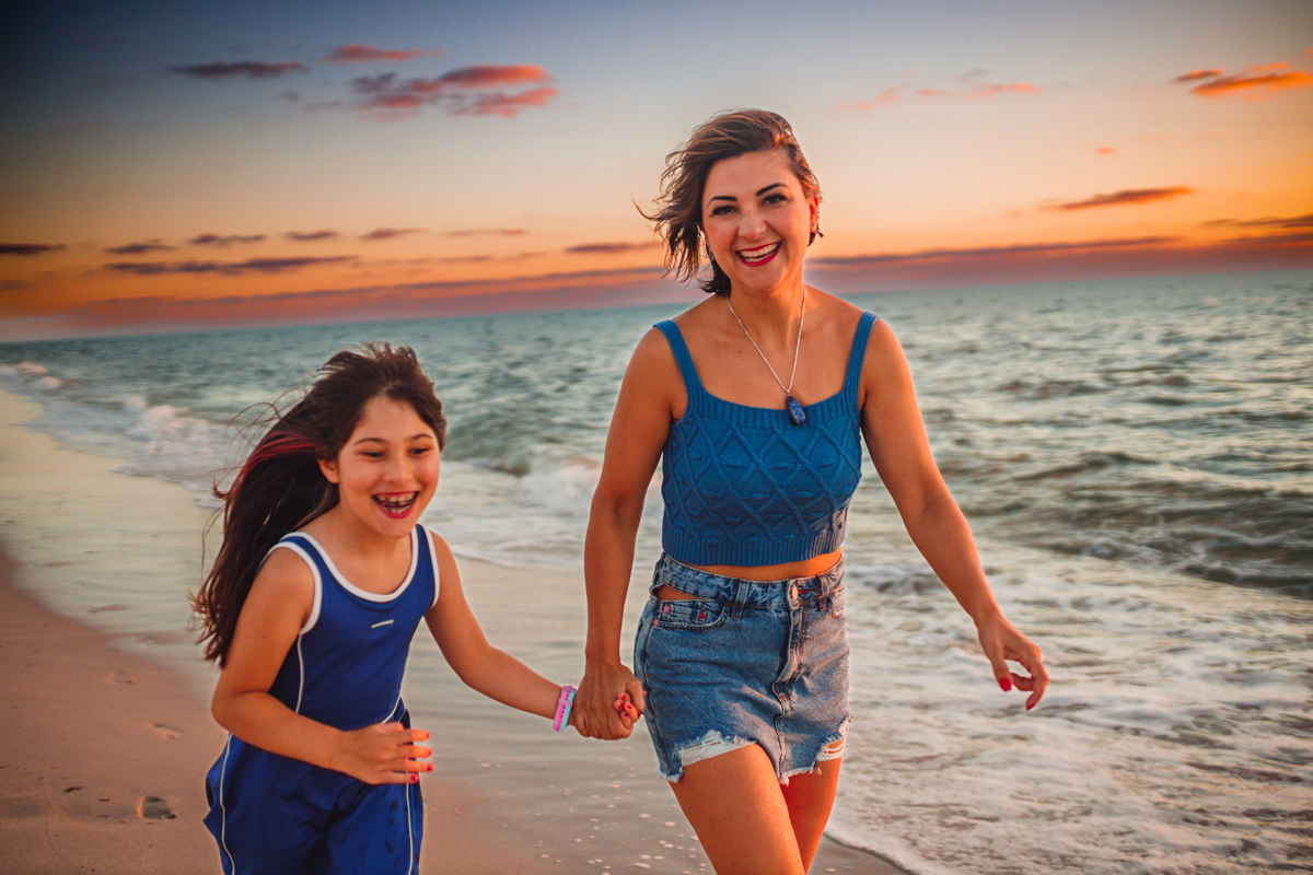 Fotografa Familia Curitiba - Disney Miami praia 