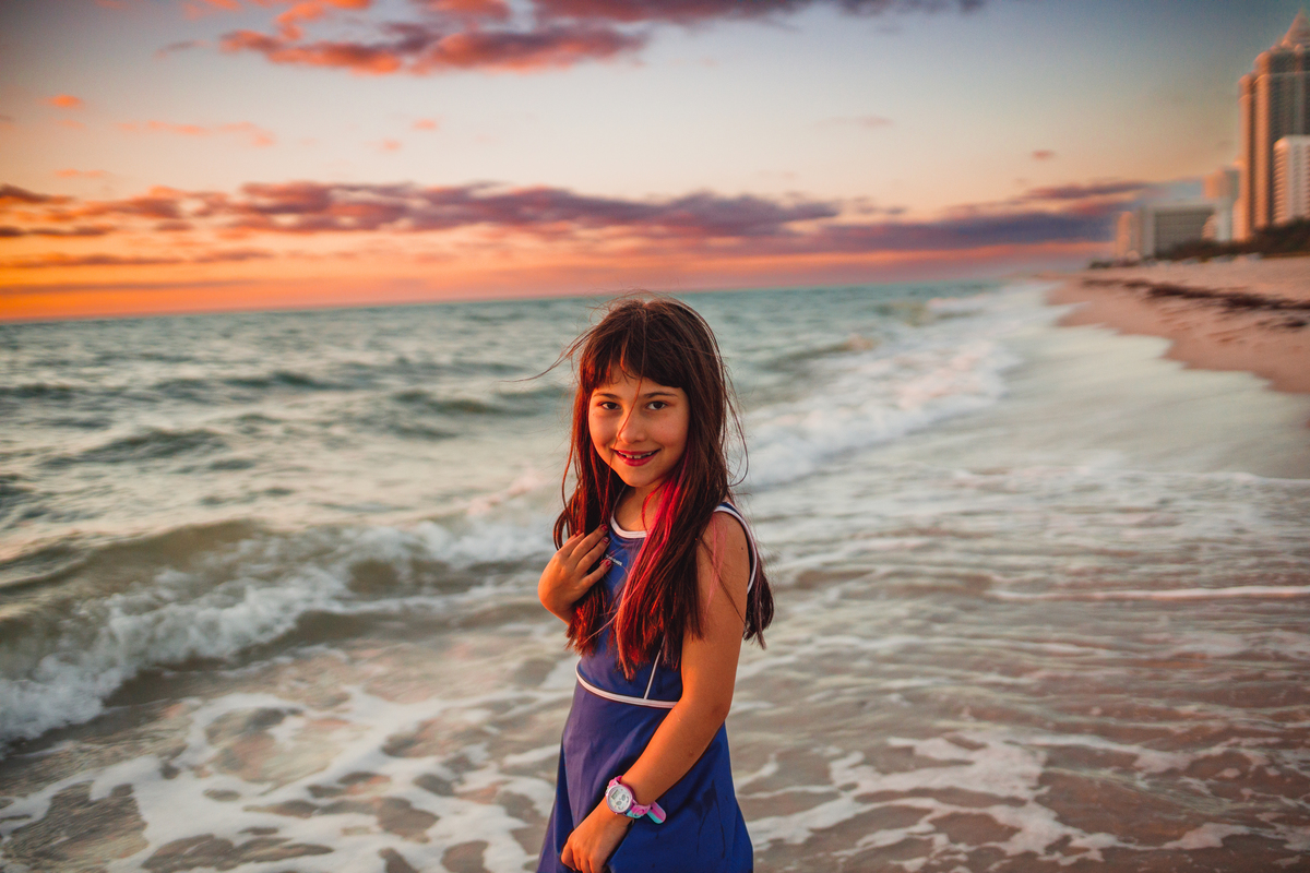 Fotografa Familia Curitiba - Disney Miami praia 