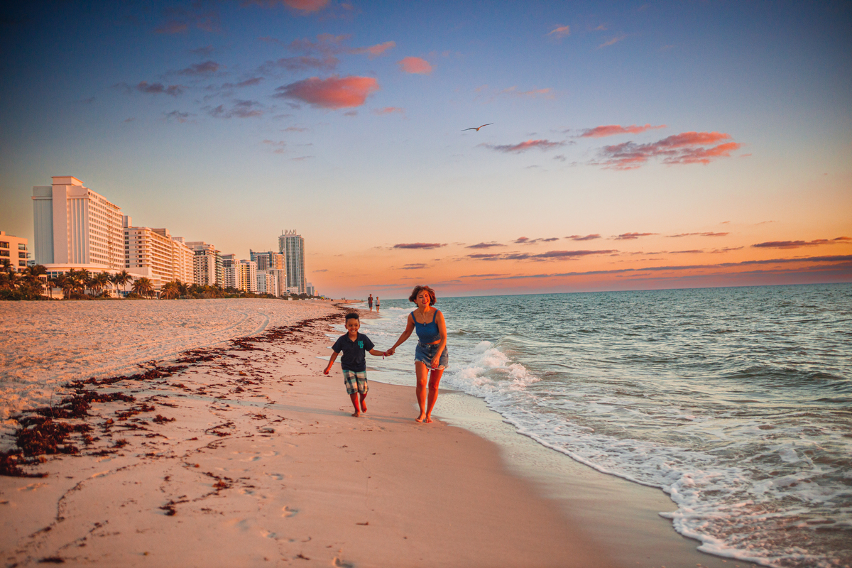 Fotografa Familia Curitiba - Disney Miami praia 