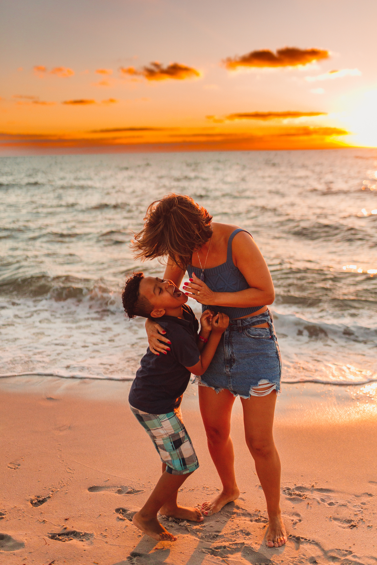 Fotografa Familia Curitiba - Disney Miami praia 