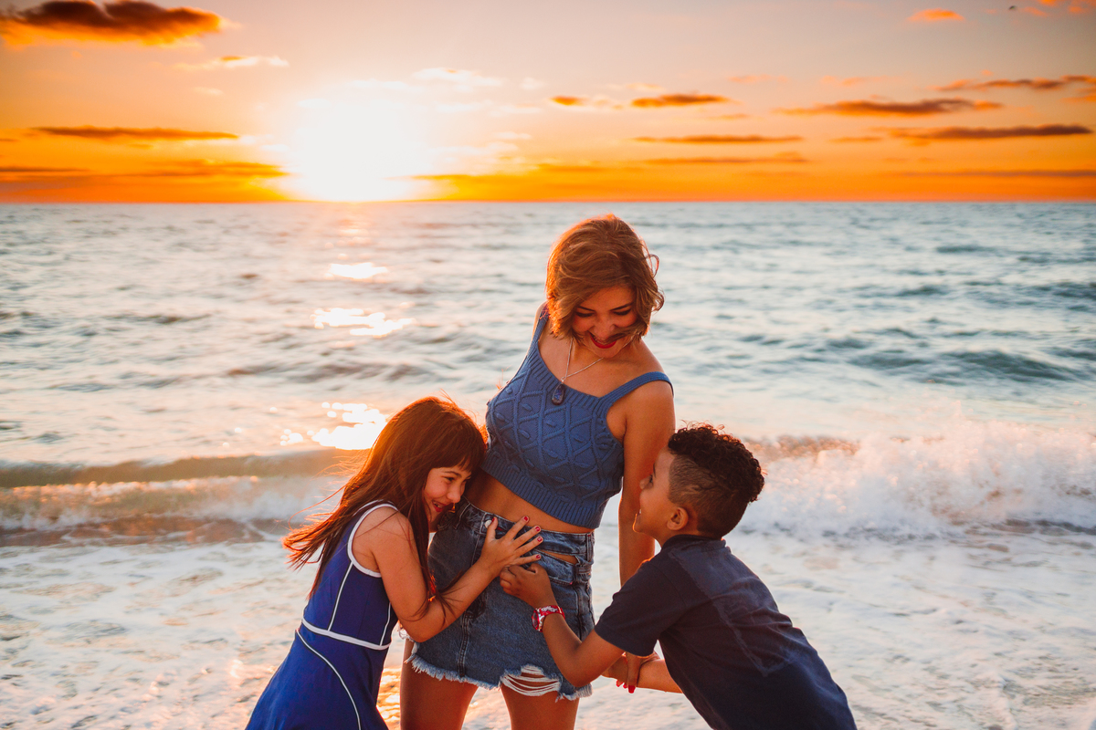 Fotografa Familia Curitiba - Disney Miami praia 