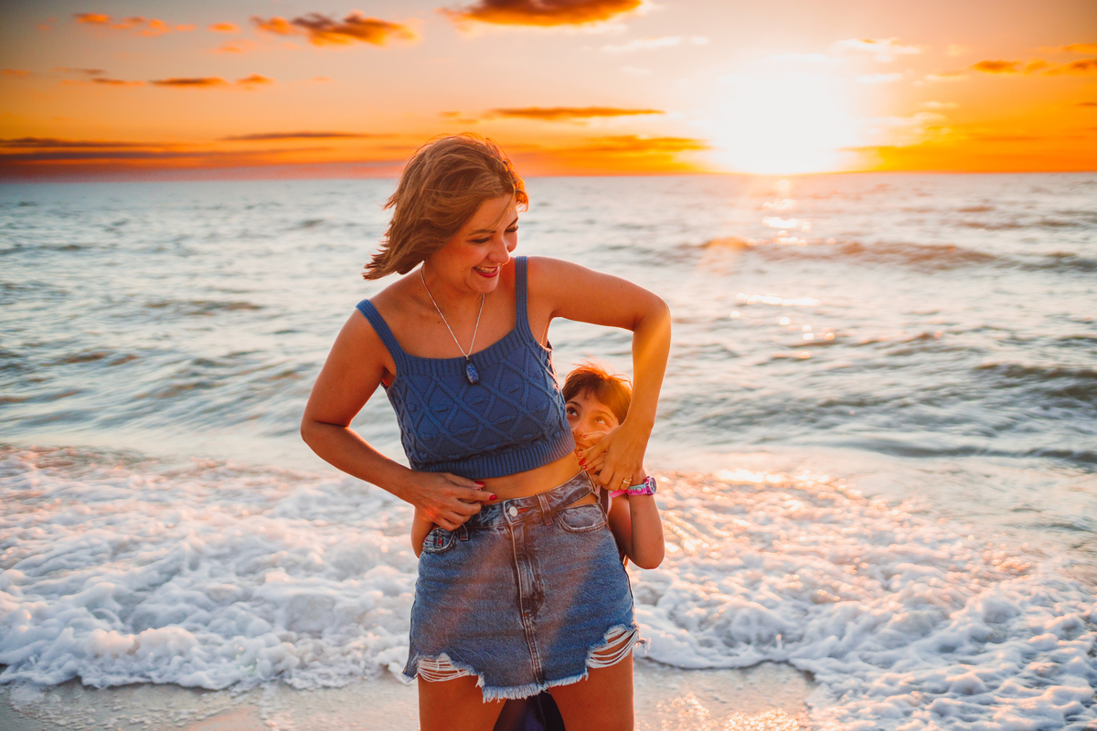 Fotografa Familia Curitiba - Disney Miami praia 