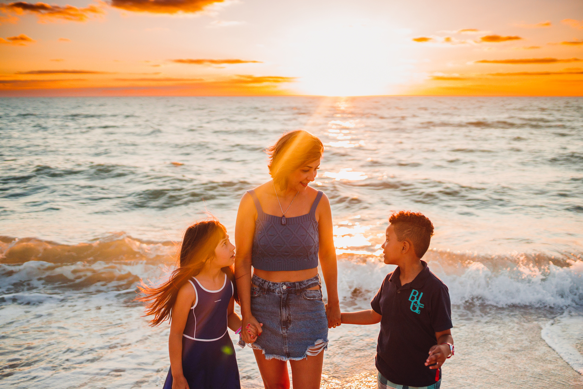 Fotografa Familia Curitiba - Disney Miami praia 