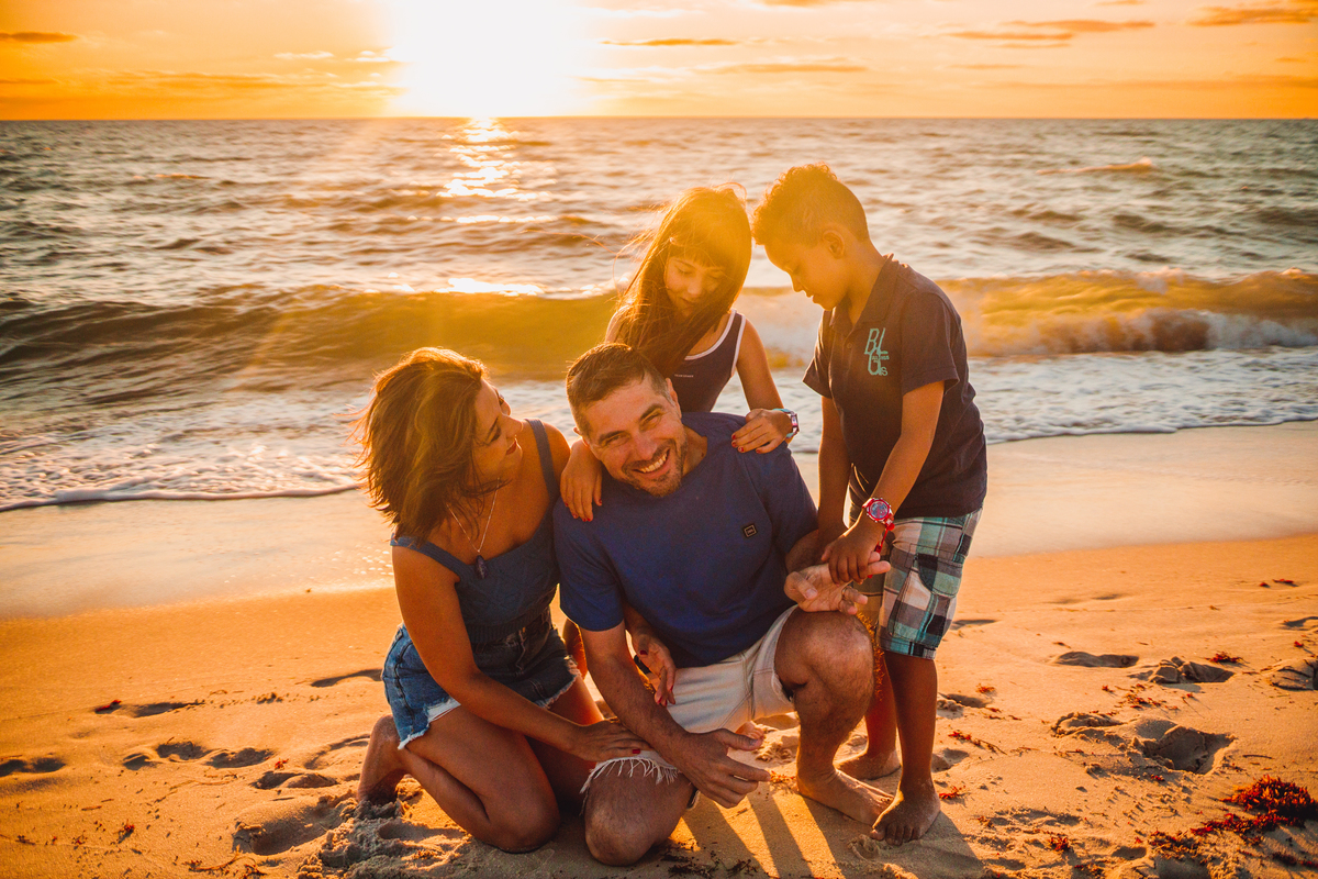 Fotografa Familia Curitiba - Disney Miami praia 