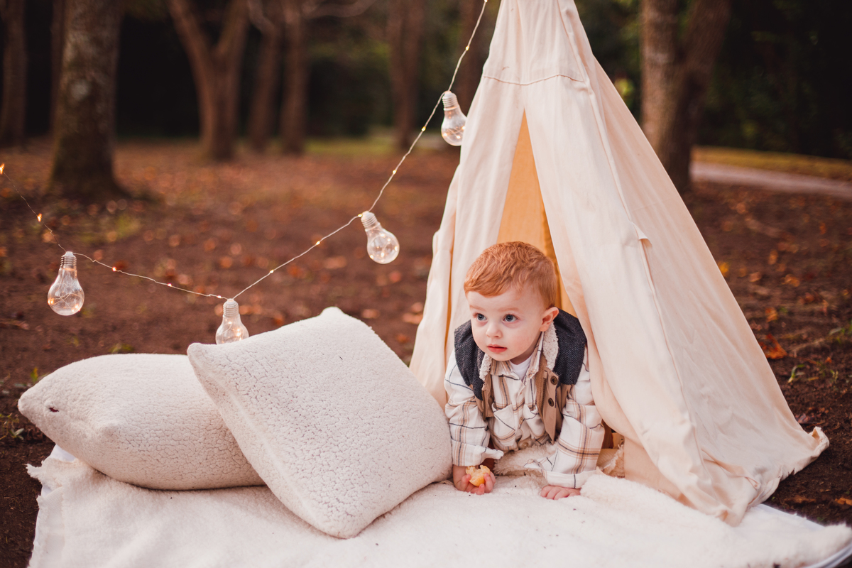 Fotografa familia Curitiba - Ensaio externo outono bosque tingui