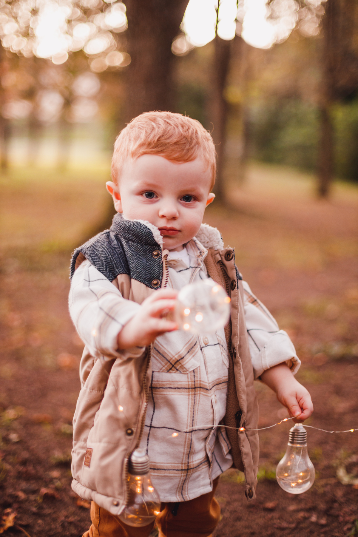 Fotografa familia Curitiba - Ensaio externo outono bosque tingui