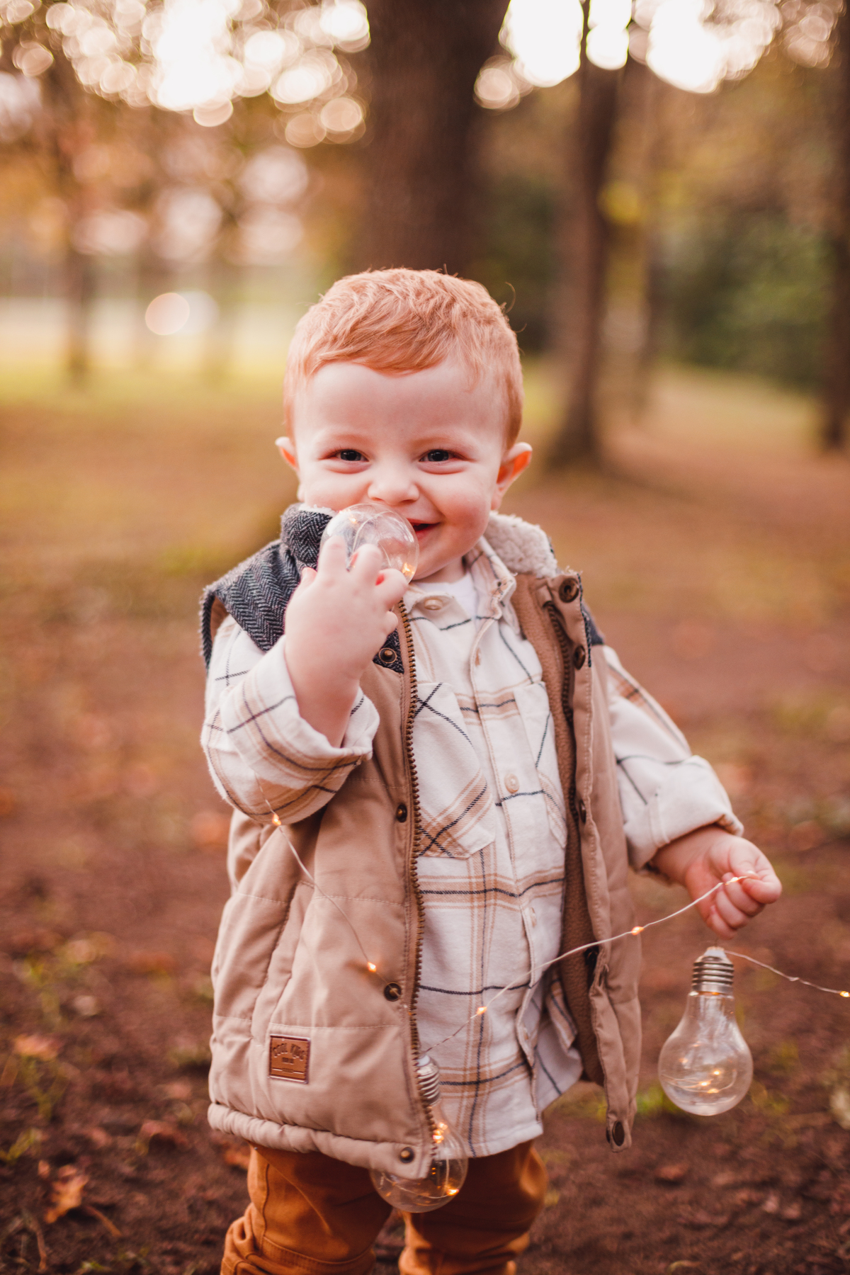Fotografa familia Curitiba - Ensaio externo outono bosque tingui