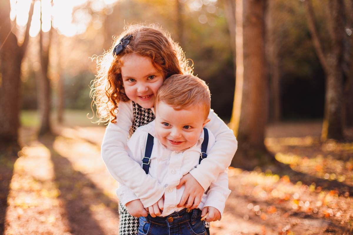 Fotografa familia Curitiba - Ensaio externo outono bosque tingui