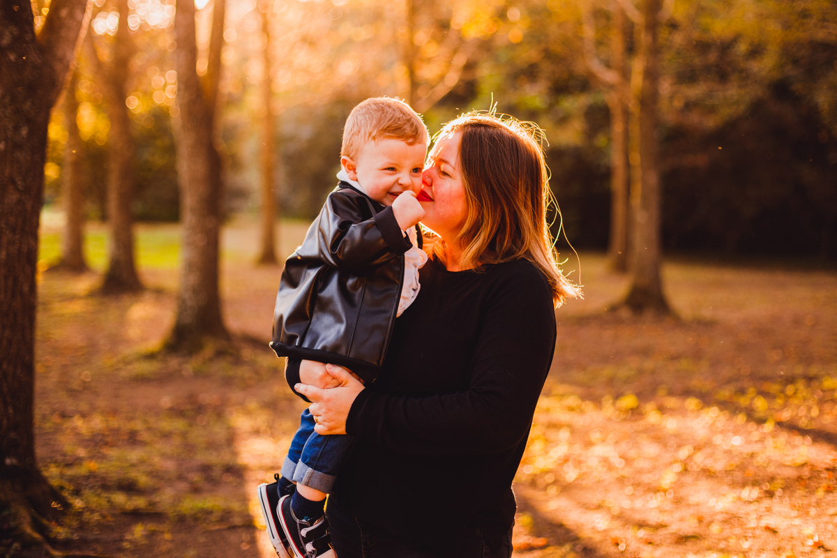Fotografa familia Curitiba - Ensaio externo outono bosque tingui