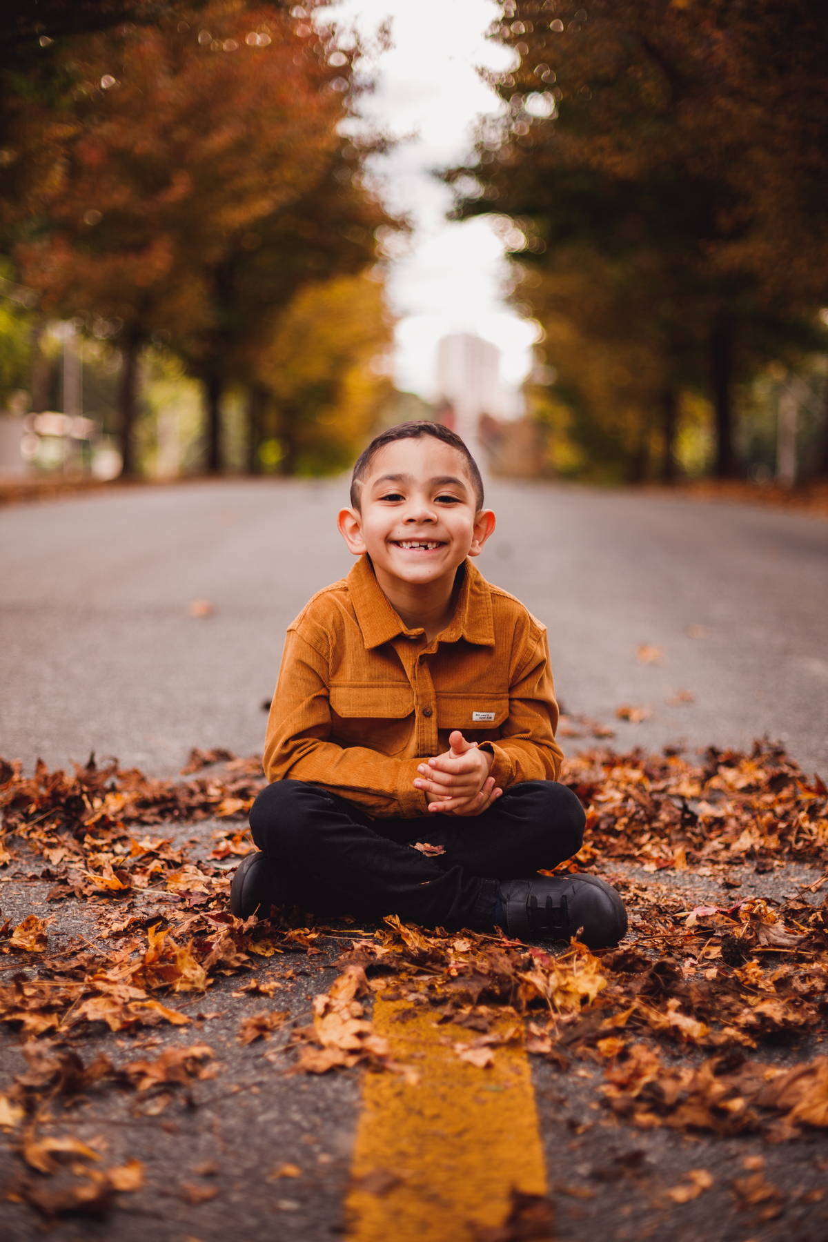 Fotografa familia Curitiba - Ensaio de outono externo canaleta
