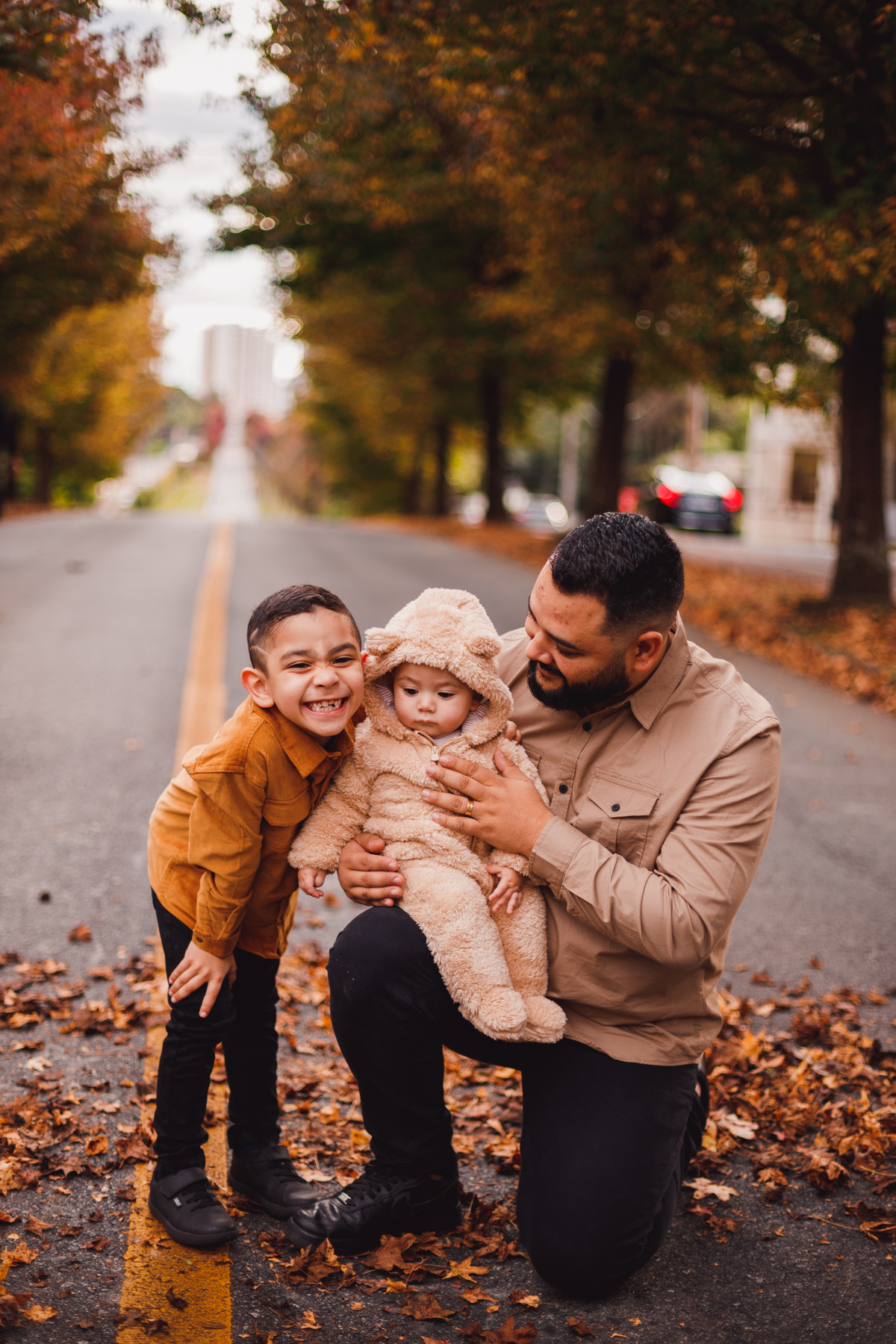 Fotografa familia Curitiba - Ensaio de outono externo canaleta