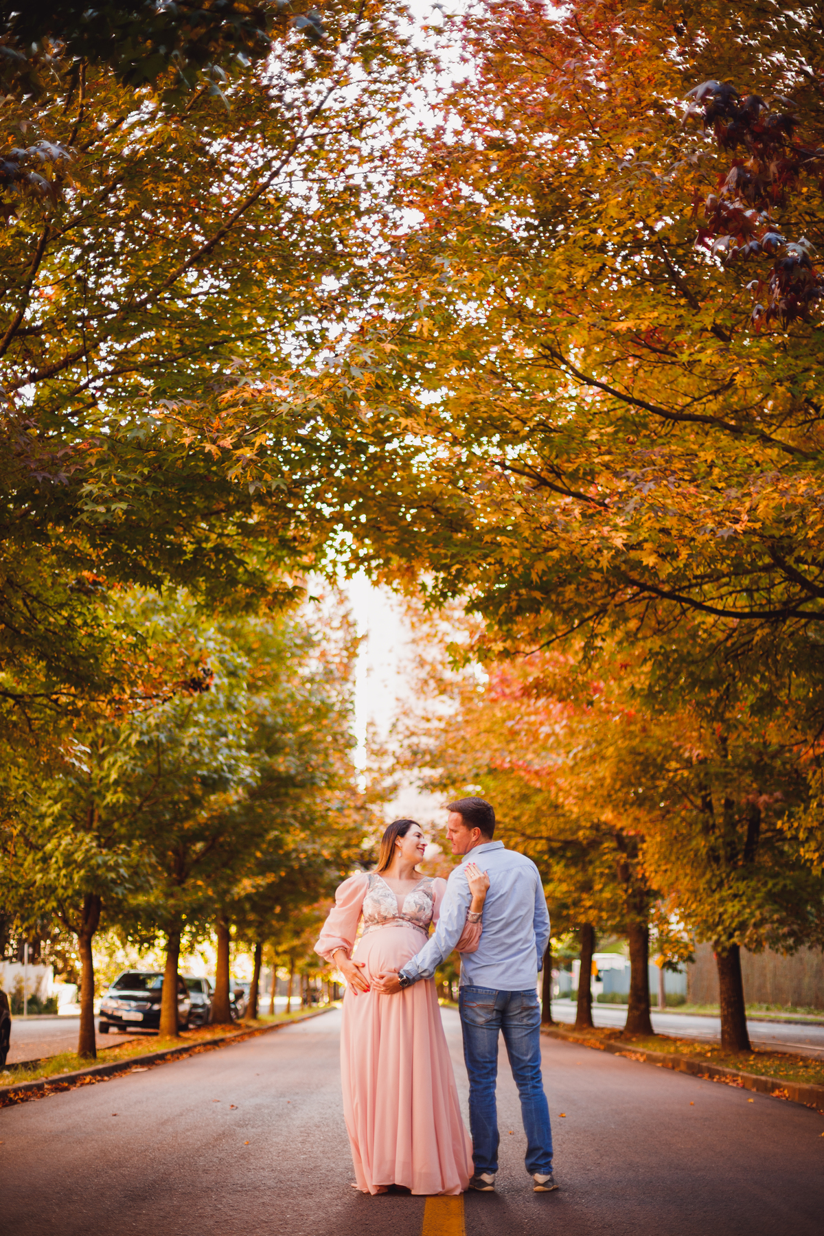 Fotografa familia Curitiba - Ensaio externo canaleta gestante