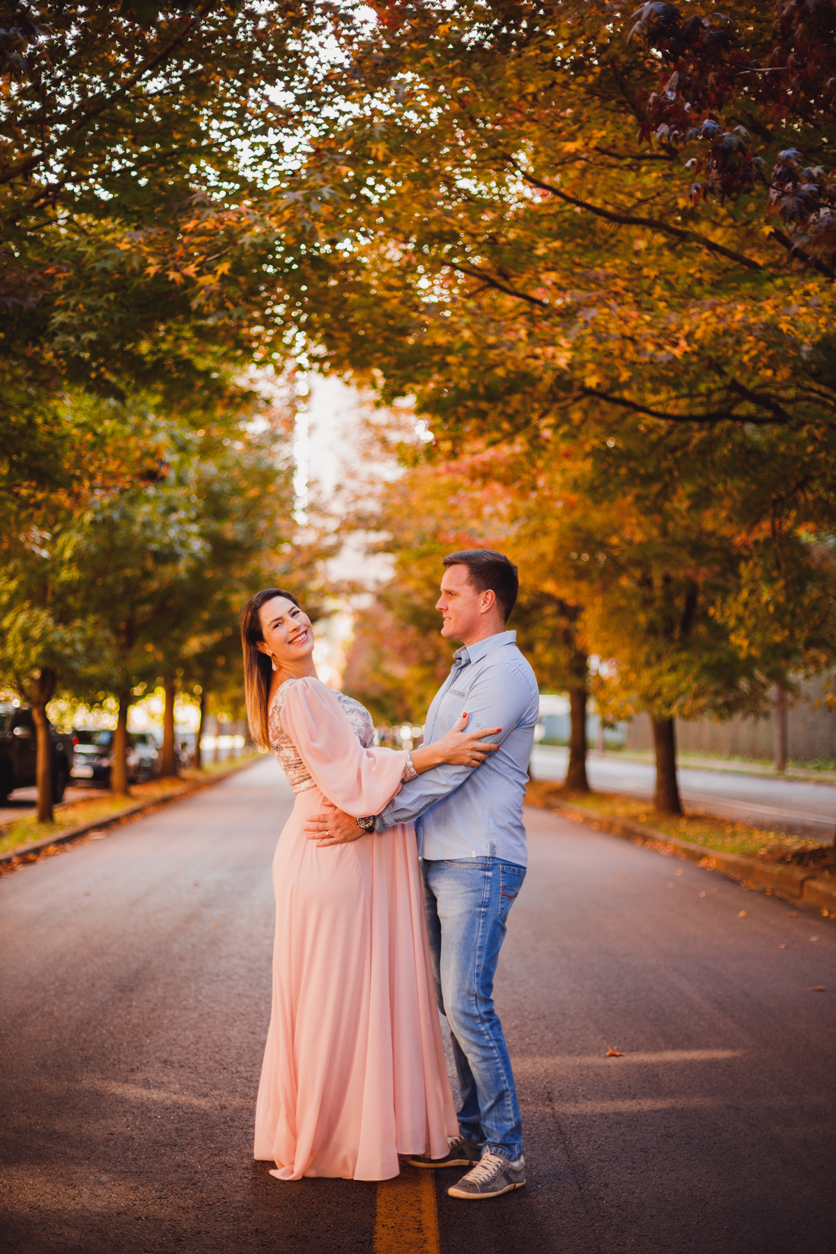 Fotografa familia Curitiba - Ensaio externo canaleta gestante