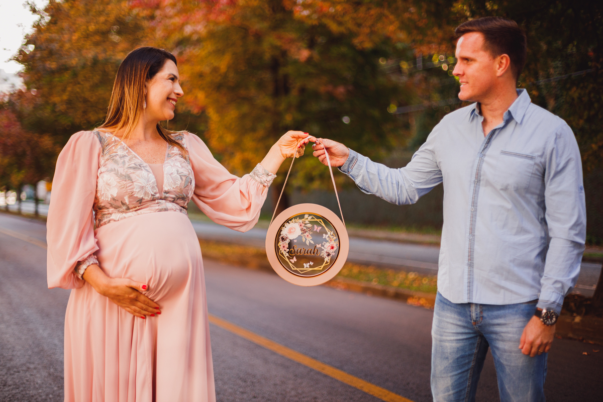 Fotografa familia Curitiba - Ensaio externo canaleta gestante