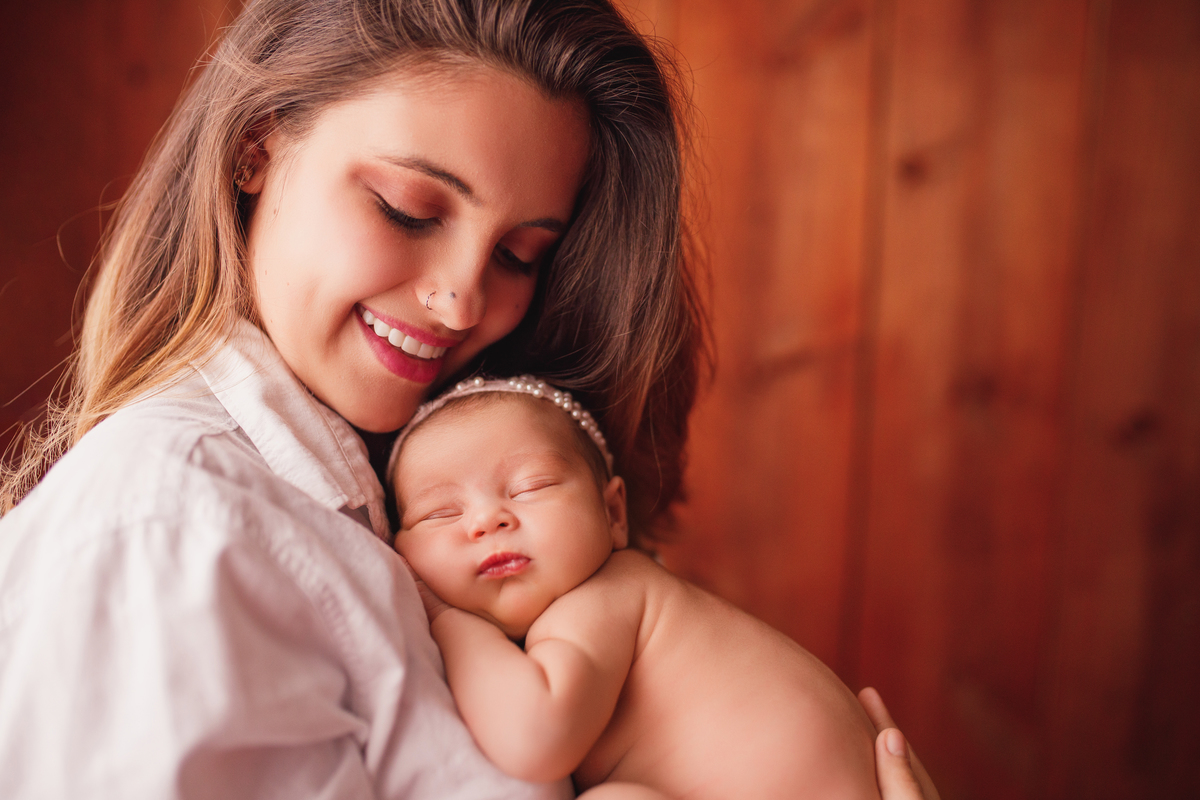 Fotografa familia Curitiba - Newborn bebe menina